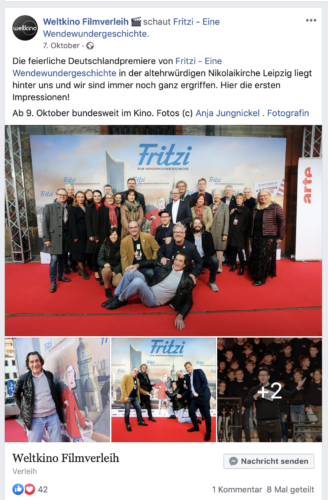 „FRITZI - Eine Wendewundergeschichte“ • Fotodokumentation der Film-Premiere im Auftrag des Filmverleihs "Weltkino"